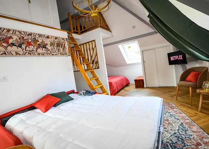 דירה Le Repaire Du Conquerant דיבה-סור-מר